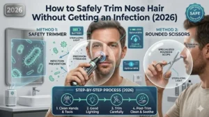 How to Safely Trim Nose Hair Without Getting an Infection (2026)