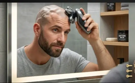 How to Shave a Lumpy Scalp Without the Bloodshed