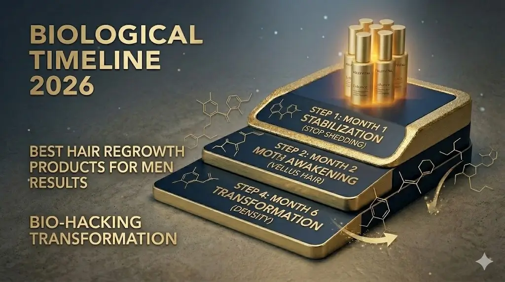 REGROWTH TIMELINE MONTH 1 Stabilization. MONTH 2 Awakening. MONTH 3 Thickening. MONTH 6 Transformation.