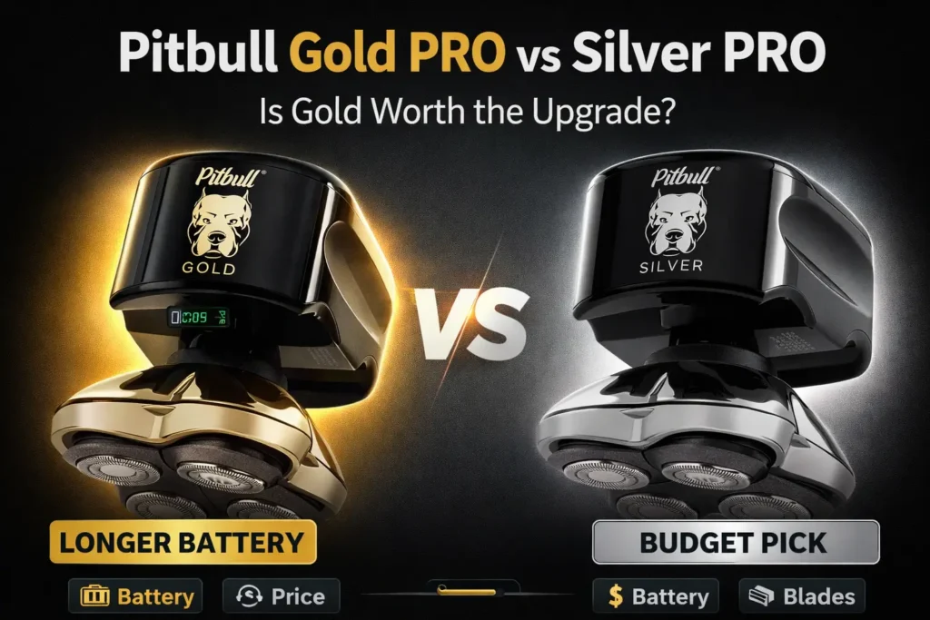 Skull Shaver Pitbull Gold PRO vs Silver PRO Is It Worth It