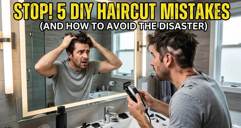 Stop! 5 Mistakes Beginners Make When Cutting Hair at Home