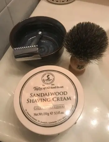 Taylor of Old Bond Street Sandalwood Shaving Cream Bowl (5.3-Ounce)