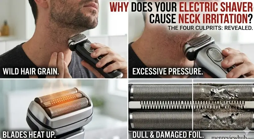 Why Does Your Electric Shaver Cause Neck Irritation