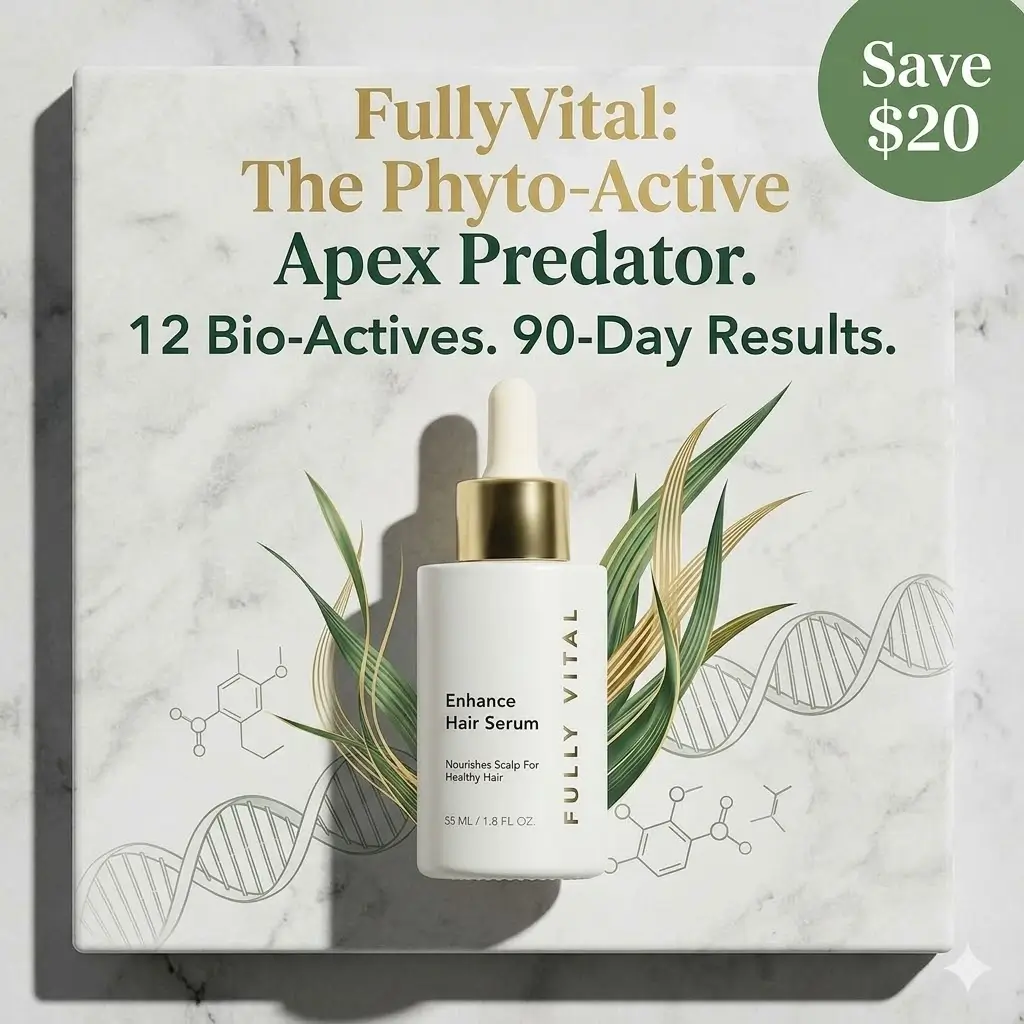 fullyvital hair serum review detailed overview banner menreviewhub