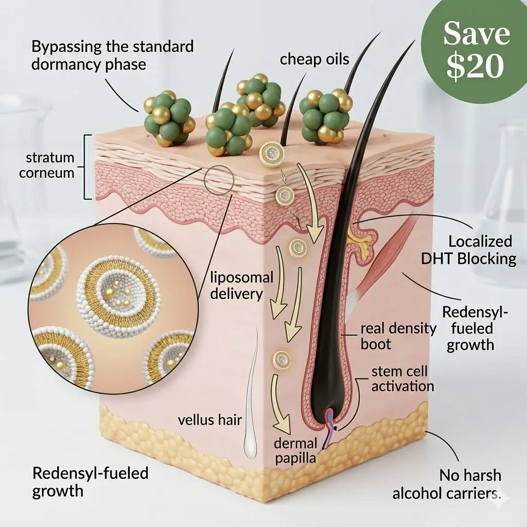 fullyvital hair serum review science how it works liposomal delivery