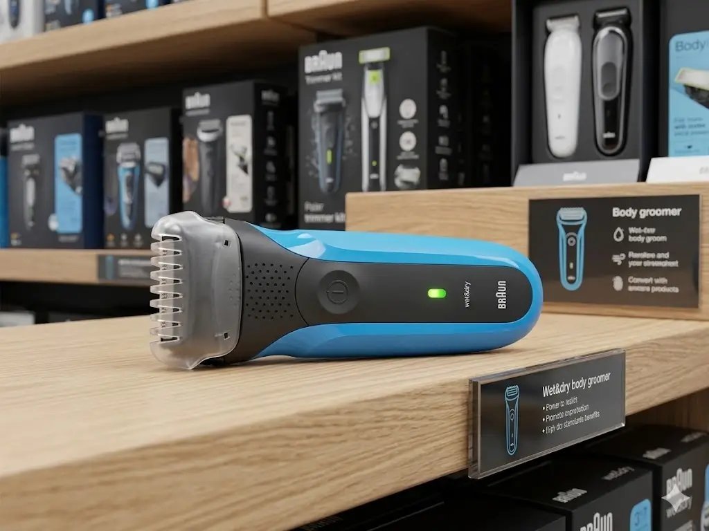 Braun Electric Razor for Men, Series 3 310s Electric Foil Shaver details