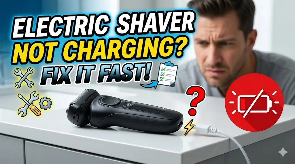 Frustrated How to Fix an Electric Shaver That Won’t Charge (Fast!)