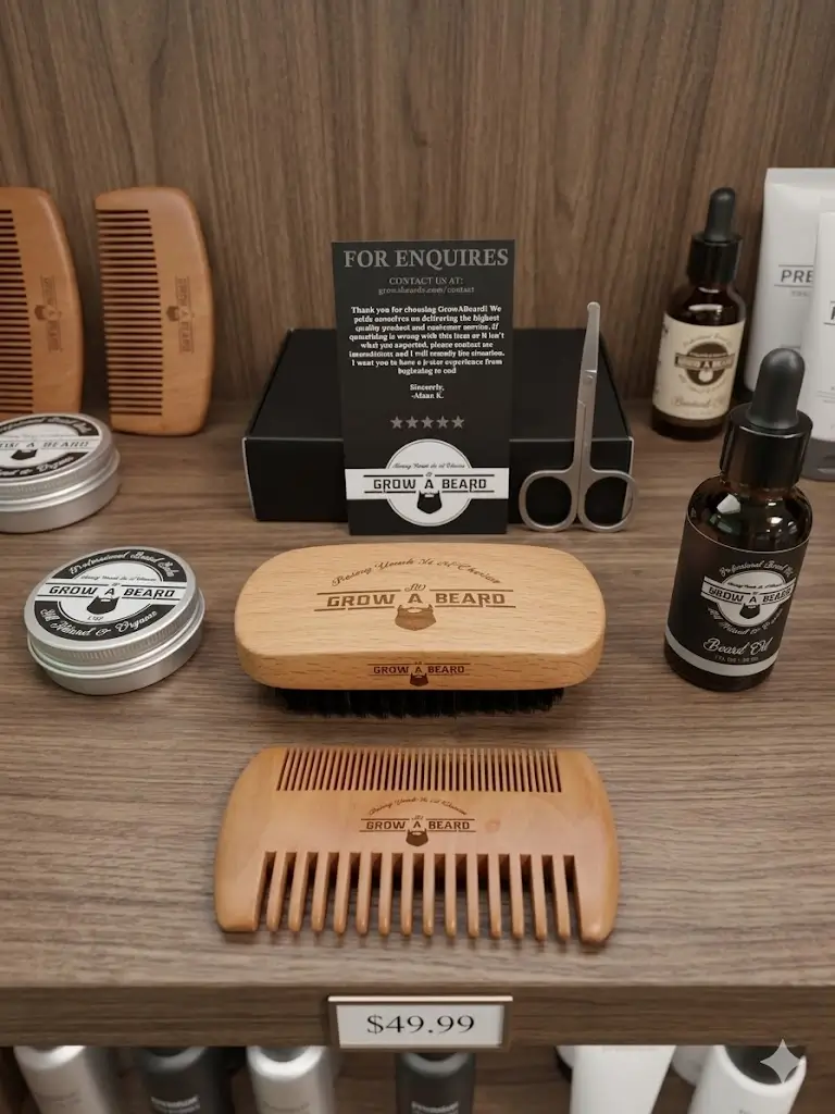 Grow Alpha Brush & Comb Set