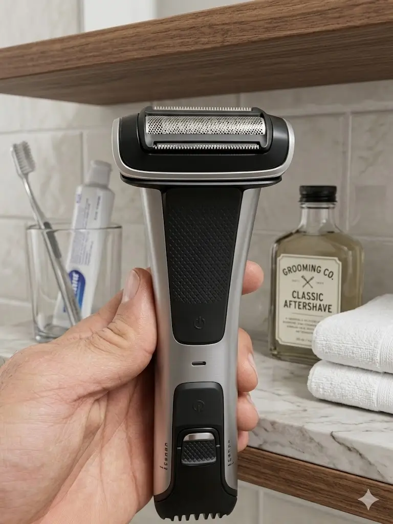 Dual sided design of the ultimate manscaping tool