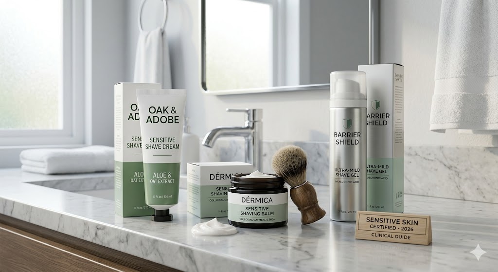 The 2026 Clinical Guide The Best Shaving Cream Sensitive Skin Requires