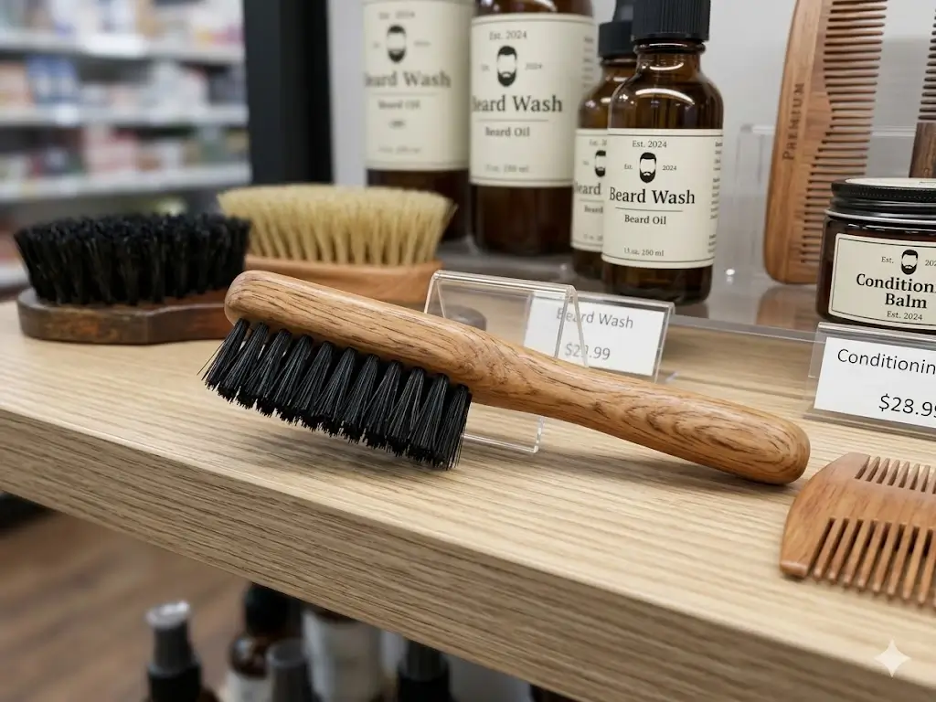 Zeus Firm Boar Bristle