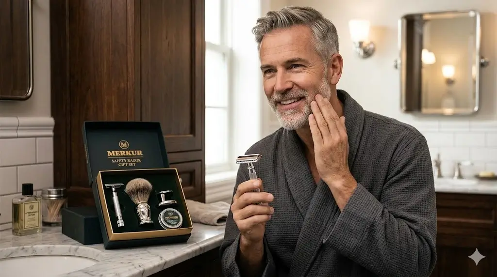 5 Best Merkur Safety Razor Gift Sets for Dads over 50 (2026)