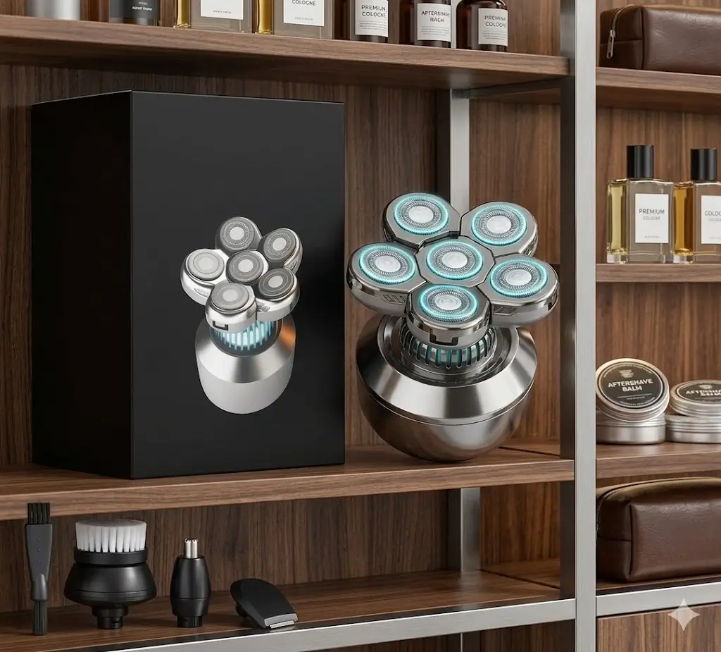 9D Head Shaver with Smart Display