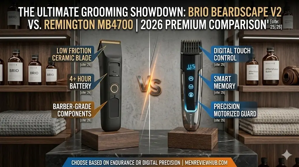 Brio Beardscape V2 vs Remington MB4700 2026 Comparison