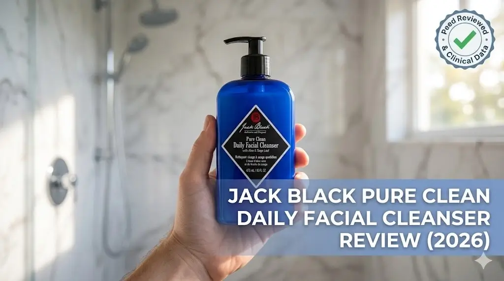Jack Black Pure Clean Daily Facial Cleanser Review The Best 2-in-1 Wash
