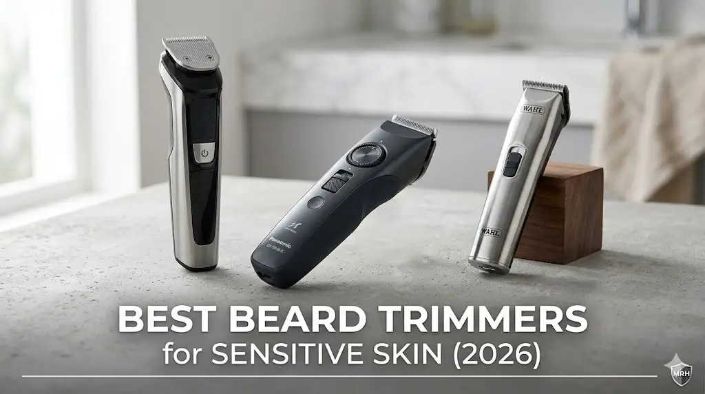 5 Best Beard Trimmers for Sensitive Skin (2026 Tested)