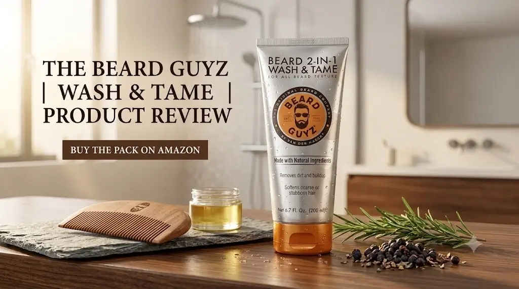 Beard Guyz 2 in 1 Wash & Tame Review Ultimate Control