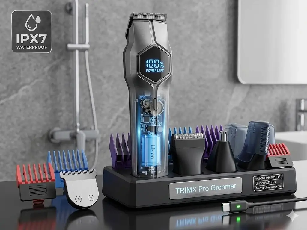 Beard Trimmer with Magnetic Heads Review