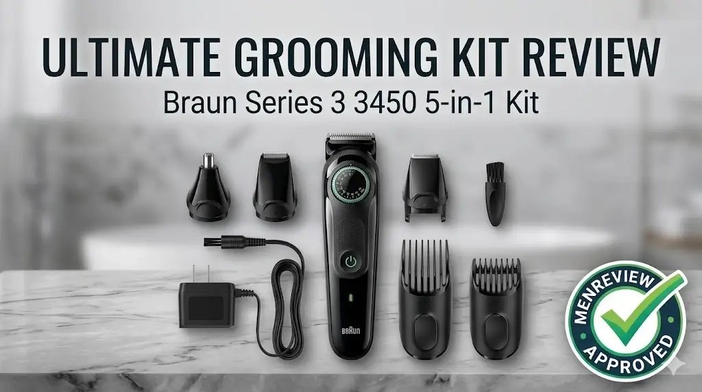 Braun All-in-One Style Kit Series 3 3450 Review 5-in-1 Power