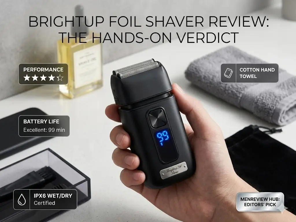 Buy the Brightup Electric Foil Shaver on Amazon