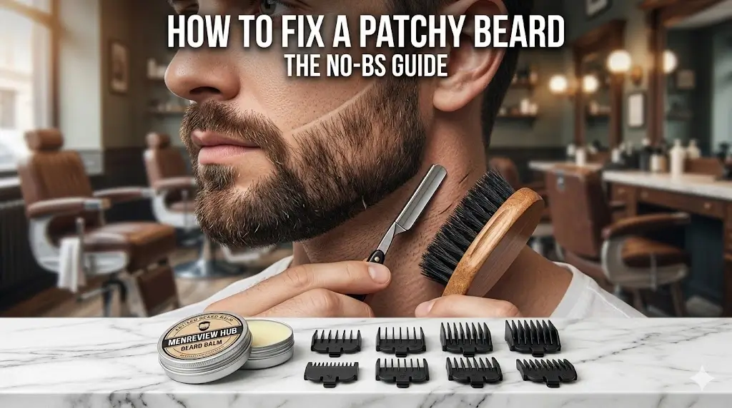 How to Fix a Patchy Beard