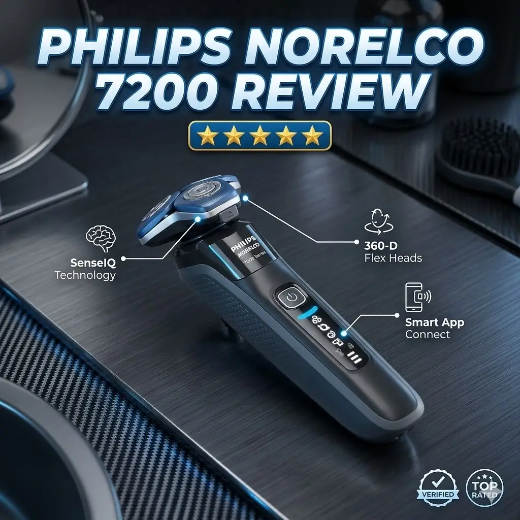 Philips Norelco 7200 Review Hands-On S788782 Testing