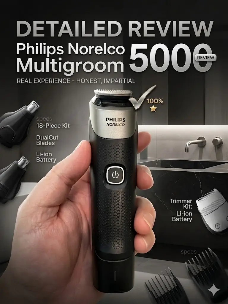 Philips Norelco Multigroom 5000 Review Worth It