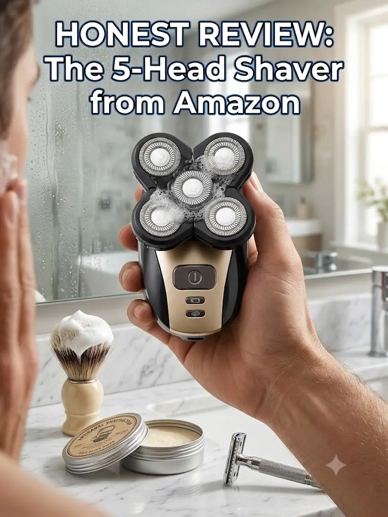 Telfun Upgrade 5-in-1 Electric Head Shaver Review