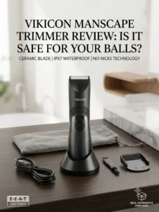 VIKICON Manscape Trimmer Review Is It Safe For Your Balls