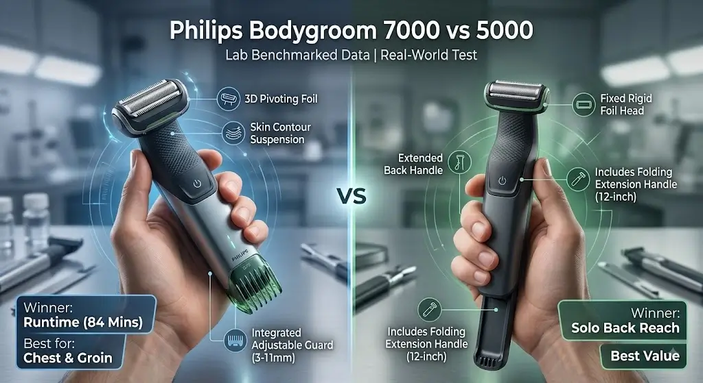 Philips Bodygroom 7000 vs 5000: Which Is Worth Your Money?