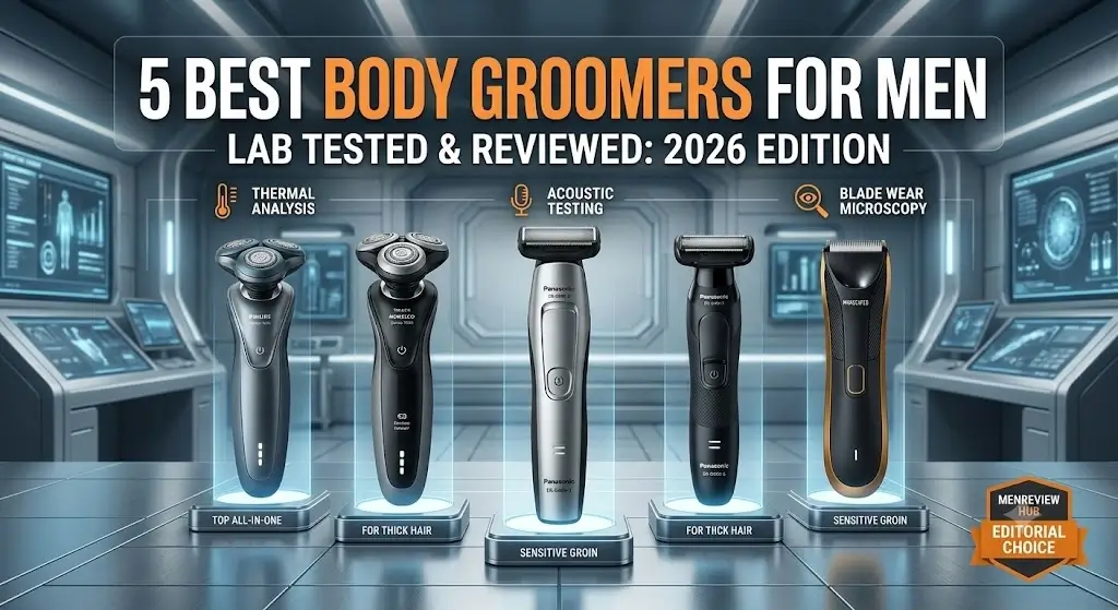 5 Best Body Groomers for Men (2026) Lab Tested & Reviewed