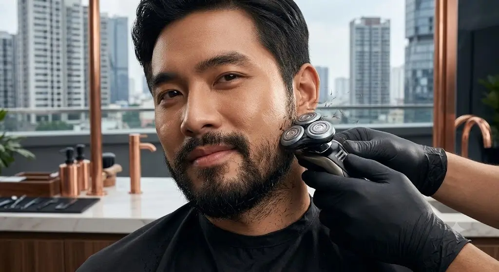Philips Norelco Series 9000 Rotary Shaver for Multi-Directional Hair