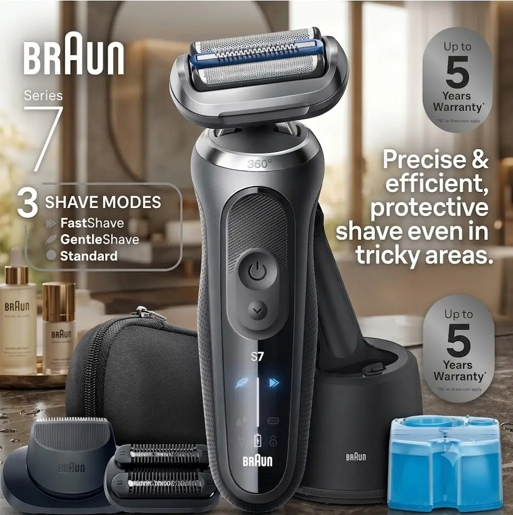 Braun Series 7 — Best Daily Shaver for the Money