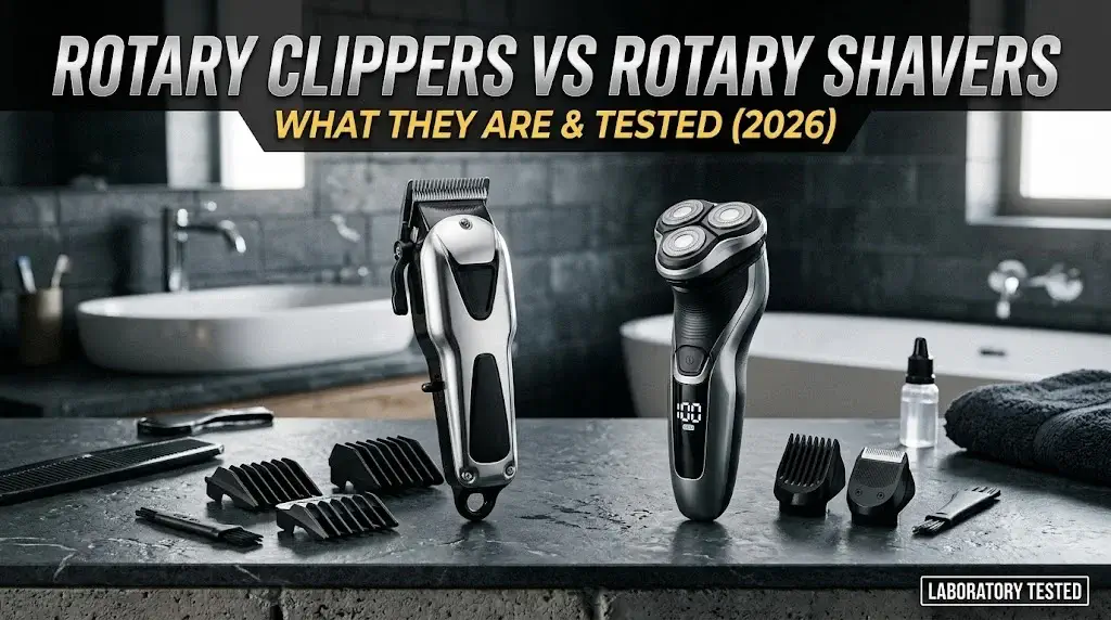 Rotary Clippers vs Rotary Shavers (2026): What They Are & Tested