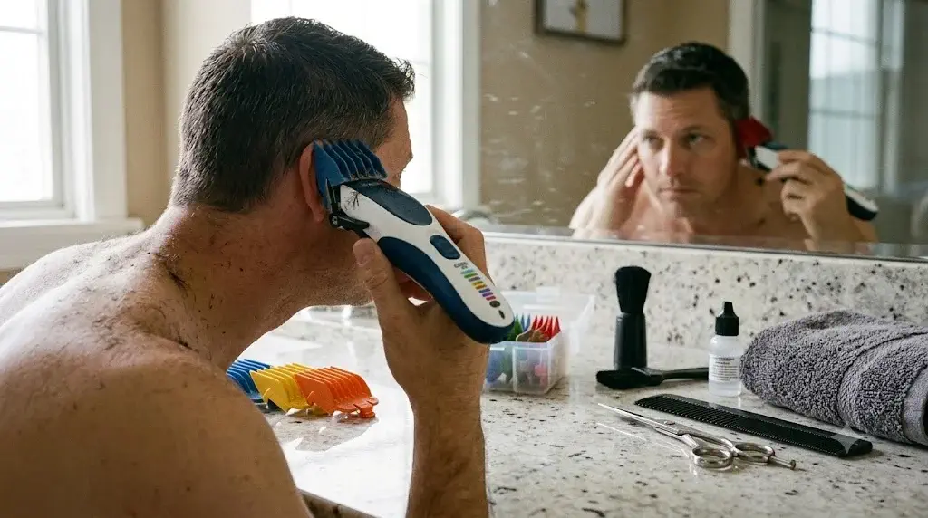 Wahl Color Pro Cordless Hair Clipper Home Haircut Testing