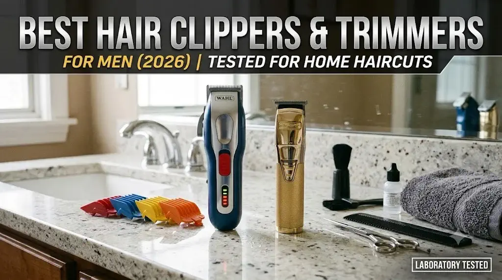 Best Hair Clippers and Trimmers for Men (2026): 4 Tested Combos